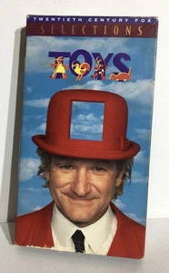 VTG 1995 TOYS (1992) VHS Video Cassette Original Sleeve Robin Williams - Picture 1 of 8