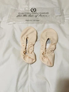 Eurotard Child Assemblé Split Sole Canvas Ballet Shoe A1004C Lt.Pink Canvas 5.5 - Picture 1 of 5
