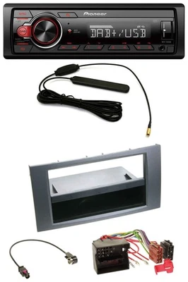 Pioneer MP3 DAB 1DIN AUX USB Autoradio für Ford Fusion Kuga Transit 05-12 anthra - Bild 1 von 4