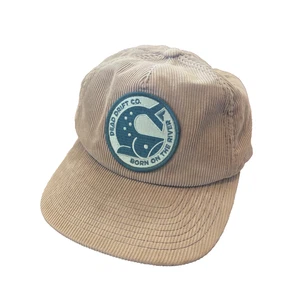 Fishing Rafting Corduroy Dead Drift Cap, Snap Born...River Sports Fireside Camp - Picture 1 of 6