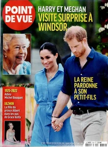 Point De Vue N°3844 20 Avr 2022 La Reine Pardonne A Son Petit Fils - Picture 1 of 1