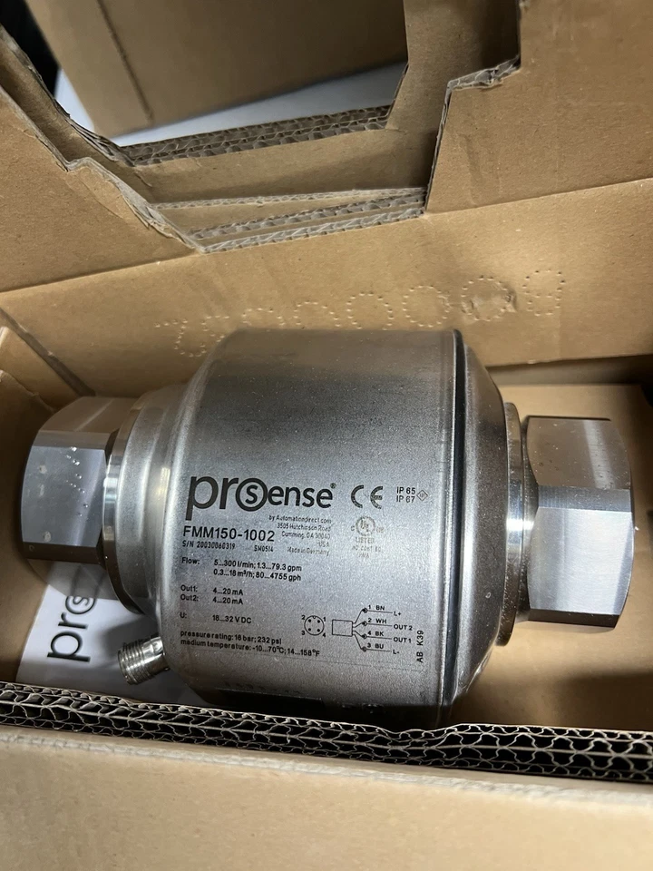 Prosense Fmm150-1002 Liquid Flow Meter - Image 1 of 1