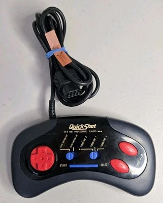 Nintendo NES Quick Shot Turbo Controller QS-157 ***PARTS OR REPAIR READ*** - Image 1 of 4