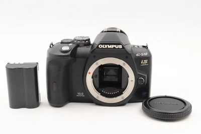 [ MINT ] Olympus E-510 IS 10MP Digital SLR Camera Body Four-Thirds Mount #14500 - Image 1 of 4