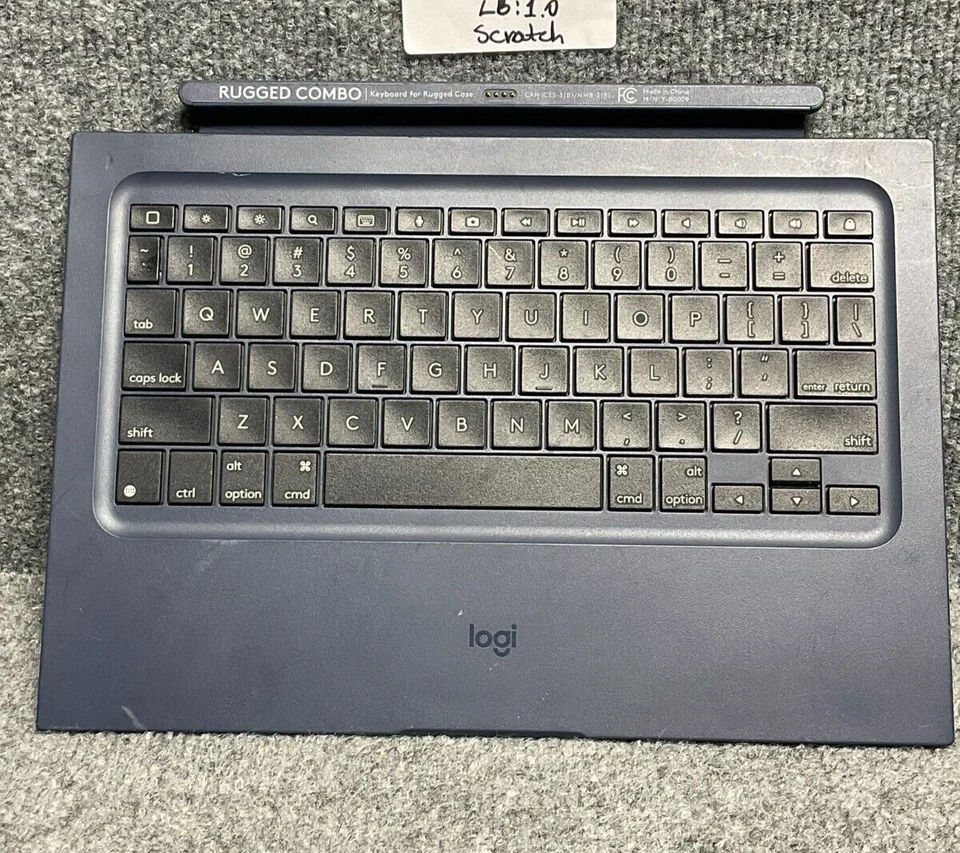 Logitech Keyboard Y-B0009 Rugged Combo 2 🔒 Secure Seal for 9.7" iPad 5th/6th Ge - Image 1 of 4