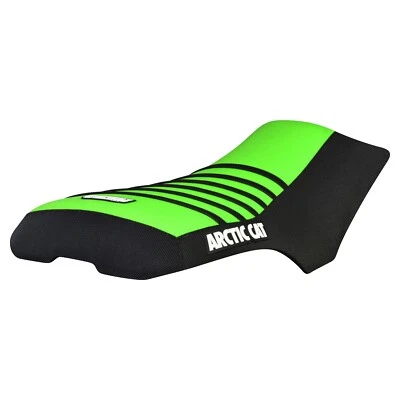 Cubierta de asiento Arctic Cat 400 500 650 700 750 1000 2005-17 negro/verde flo/negro #387 Foto 1 de 4