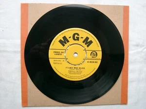 CONWAY TWITTY - It's Only Make Believe 7" - 45-MGM-992 - 1958 UK - MP3 - Picture 1 of 2