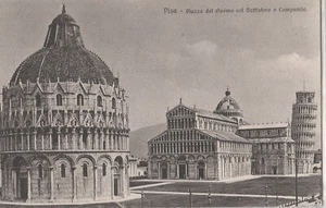 Pisa Panorama Piazza Del Duomo With Baptistery And Leaning Tower Of Pisa Ref 5 - Picture 1 of 1