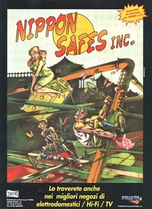 NIPPON SAFES INC Pubblicità rare Italian poster 1993 PC Amiga Dynabyte 30x22 - Foto 1 di 1