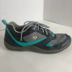 Sperry Top-Sider Womens Harbor Cruise Sneakers Shoes Gray STS49137 Boat 6.5M - Picture 1 of 8