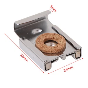 4PCS/Set Easy Install Square Bathroom Durable Mirror Clips Adjustable Bedroo' _t - Imagen 1 de 12