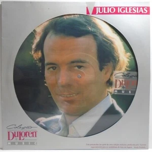 JULIO IGLESIAS COLECAO DULOREN MUSIC EXCLUSIVE BRAZIL 1993 PICTURE DISC LP - Picture 1 of 4