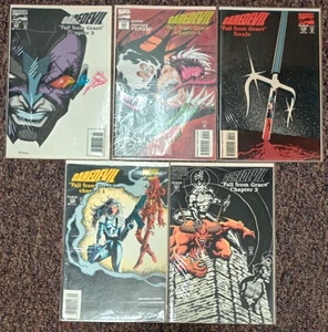 Daredevil Fall From Grace Chapters 1-5 319-323 Comic Bagged & Boarded - Picture 1 of 6