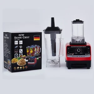 2 in 1 4500W Mixer 2L großer kommerzieller Mixer mit 650ml Mixer Schleifer, 110V - Bild 1 von 10