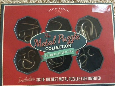 The Metal Puzzle Collection 6pc - Image 1 of 3