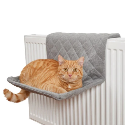 PiuPet® Katzen Heizungsliege - passend für viele Heizkörper - Katzenhängematte