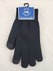 Winter Essentials Unisex Adult Texting Gloves - One Size Fits All Black