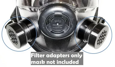 40mm NATO Reusable Respirator Filter Pair CBRN NBC SGE 150 400 Millennium Gas