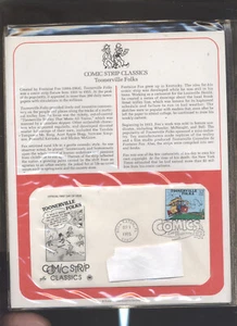 TOONERVILLE FOLKS - First Day Of Issue OCTOBER 1 1995 COMICS CLASSIC - Picture 1 of 1
