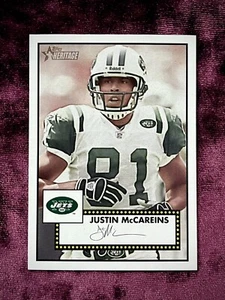 Justin McCareins 1952 Topps Heritage #2 MINT Facsimile Auto Jets Jersey Illinois - Bild 1 von 4
