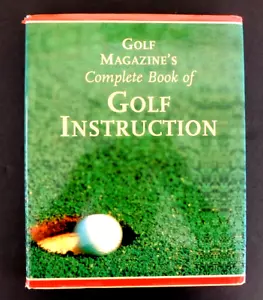 Golf Magazines Complete Book of Golf Instruction, 382 pg, Hard cover 9 1/2 x 11" - Imagen 1 de 4