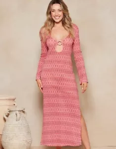 Maxi Vestido TIGERLILY Idra Roxie AU/UK Talla 10 - Imagen 1 de 11