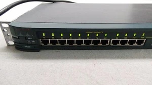 Cisco WS-C412M FastHub w/ 100 Base-FX Media Module and rack ears - Photo 1/6