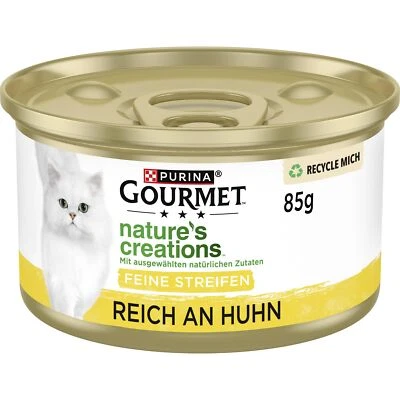 Nature's Creation Katzennassfutter in Gelee naturbelassen Huhn 12er Pack 12 x... - Bild 1 von 3