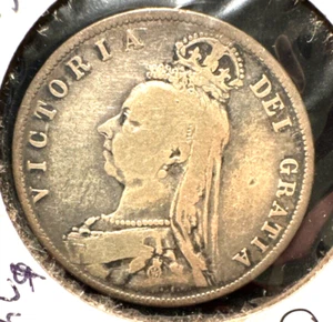Great Britain 1889 half crown KM 764 F (1) - Picture 1 of 2