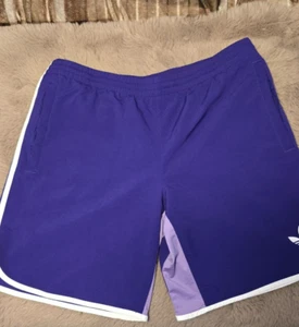 Womens Adidas ClimaCool Shorts Purple Size M - Picture 1 of 3