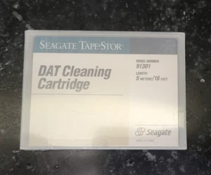 Seagate Tape Stor Model: 91301 4mm 5m/16ft DAT Cleaning Cartridge - Afbeelding 1 van 2