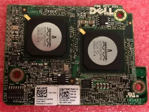 Lot 2 Dell Broadcom 5709S Quad-Port 1GbE NIC 006JRC Server Adapter - Picture 1 of 2