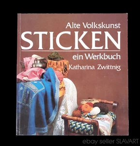 BOOK Austrian Embroidery handbook handcraft techniques patterns ethnic folk art - Foto 1 di 10