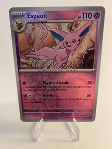 Pokemon Espeon Psiana Reverse Holo Prismatic Evolutions Englisch Near Mint - Picture 1 of 2