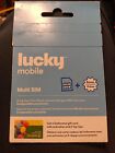 Brand New Unused lucky mobile multi Sim Cards