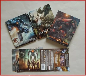 PACIFIC RIM - BLUFANS EXCLUSIVE FULLSLIP 3D + 2D BLU-RAY STEELBOOK * READ !!! - Imagen 1 de 15