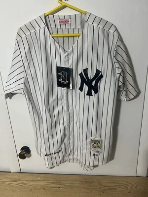 COLECCIÓN DE BÉISBOL COOPERSTOWN - CAMISETA DE LOS YANKEES MICKEY MANTLE #7 TALLA 52 Foto 1 de 4