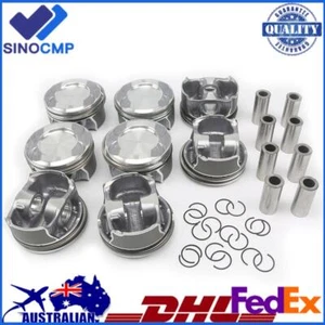 8Pcs Pistons Rings Set Φ24mm Φ92.9mm For Mercedes-Benz W222 W166 W221 4.6L 4.7L - Picture 1 of 6