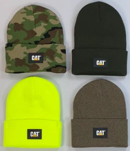 Men's CAT Caterpillar Beanie NEW - Picture 1 of 9