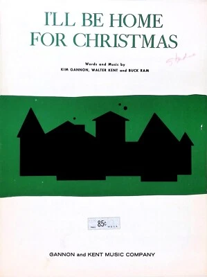 Partituras I'll Be Home For Christmas Kim Gannon Walter Kent Buck Ram 1943 Foto 1 de 3