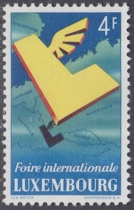 LUXEMBURGO Sc# 299 CPL MNH - 6ª FERIA INTERNACIONAL, LUXEMBURGO - Imagen 1 de 1