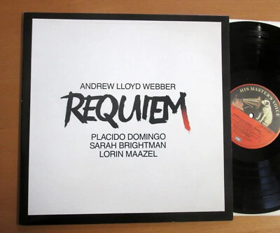 EL 27 0242 1 Andrew Lloyd Webber Requiem Placido Domingo Sarah Brightman NM  - Image 1 of 4