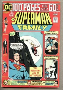Superman Family #166-1974 fn 3° numero taglia gigante 100 pagine Supergirl gigante  - Foto 1 di 1