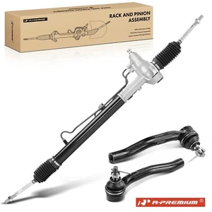 A-Premium 3x Front Power Rack & Pinion Tie Rod End Kit for Honda CR-V 1997-2001 - Picture 1 of 9