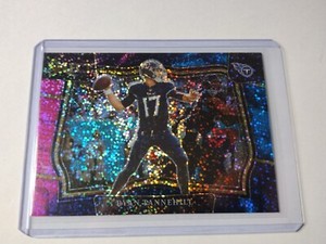 2022 Panini Select Ryan Tannehill Field Level Cosmic Prizm SSP #454 Titans