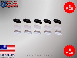 Pack de 5 capuchons de protection de port HDMI cache poussière pour prise femelle anti-poussière - Photo 1 sur 1