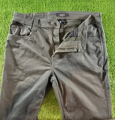 Pantalones urbanos 5.11 tácticos para hombre Fast-Tac grises 33x30 ropa de trabajo de ajuste regular Foto 1 de 4