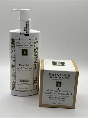 NUEVO Eminence Crema de Noche Limpiador Acai Piel Firme y Monoi Correctora de Edad Foto 1 de 4