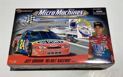 Brand New Micro Machines Jeff Gordon Helmet Raceway Playset 1999 NASCAR Racing - Image 1 of 2