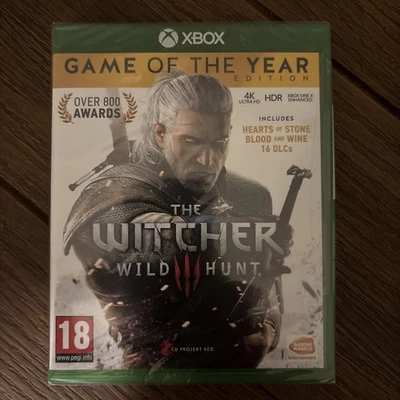 The Witcher Wild Hunt 3 - Xbox One -  Game Of The Year Edition! NEW! SEALED! - Image 1 of 4